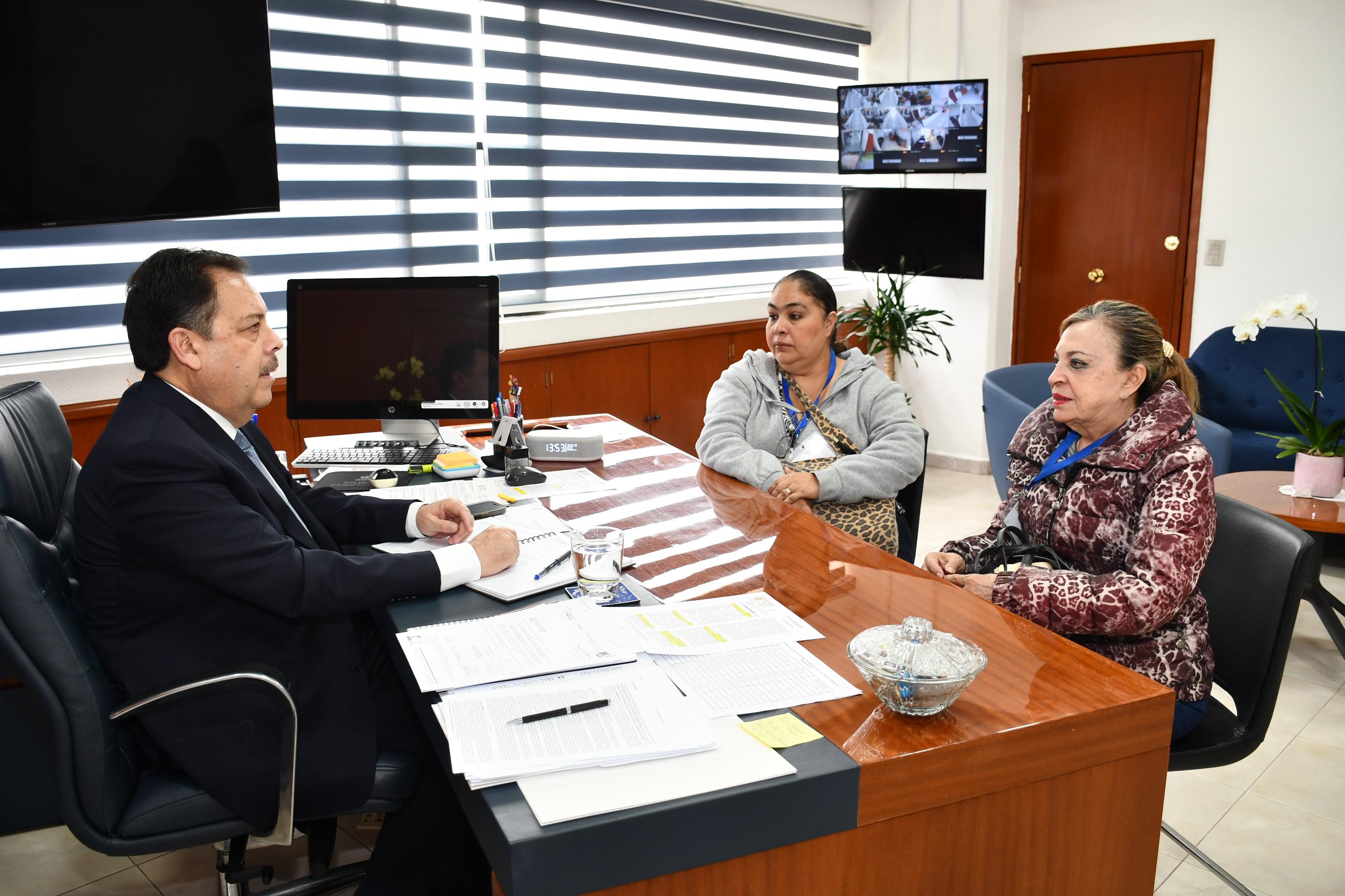 Audiencia con compañeras de Tamaulipas 